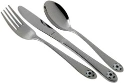 Amefa Footie 8422 Juego De Cubiertos Para Niños, 3-piezas