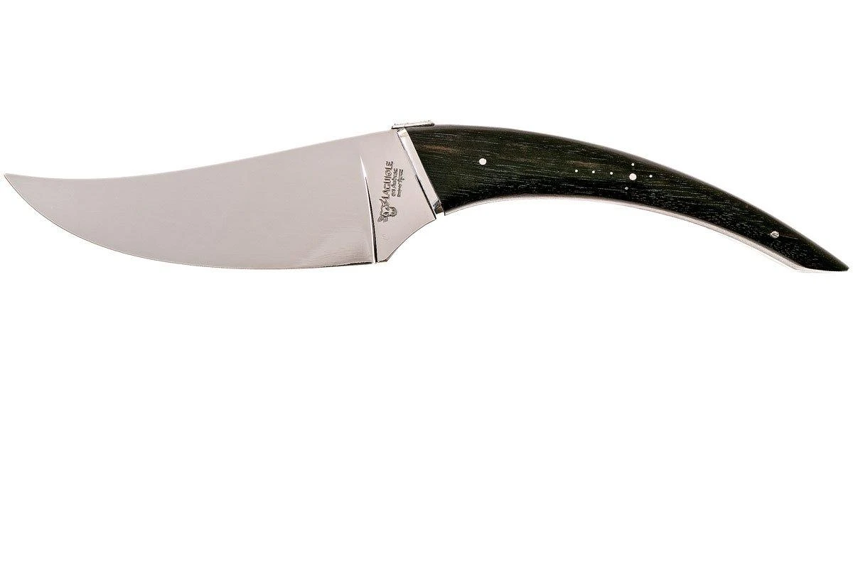 Laguiole En Aubrac Le Buron Cuchillo De Queso De Madera De ébano, KMF99EBI - Imagen 2