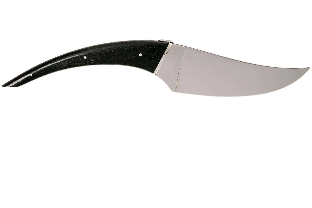 Laguiole En Aubrac Le Buron Cuchillo De Queso De Madera De ébano, KMF99EBI - Imagen 3