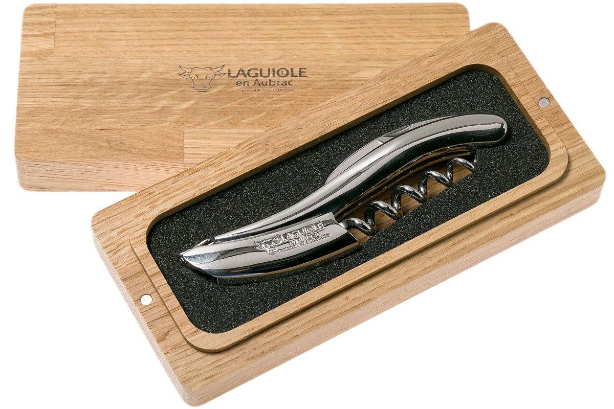 Laguiole En Aubrac Cuchillo Sommelier Acero Inoxidable Pulido SOP99IBI - Imagen 5
