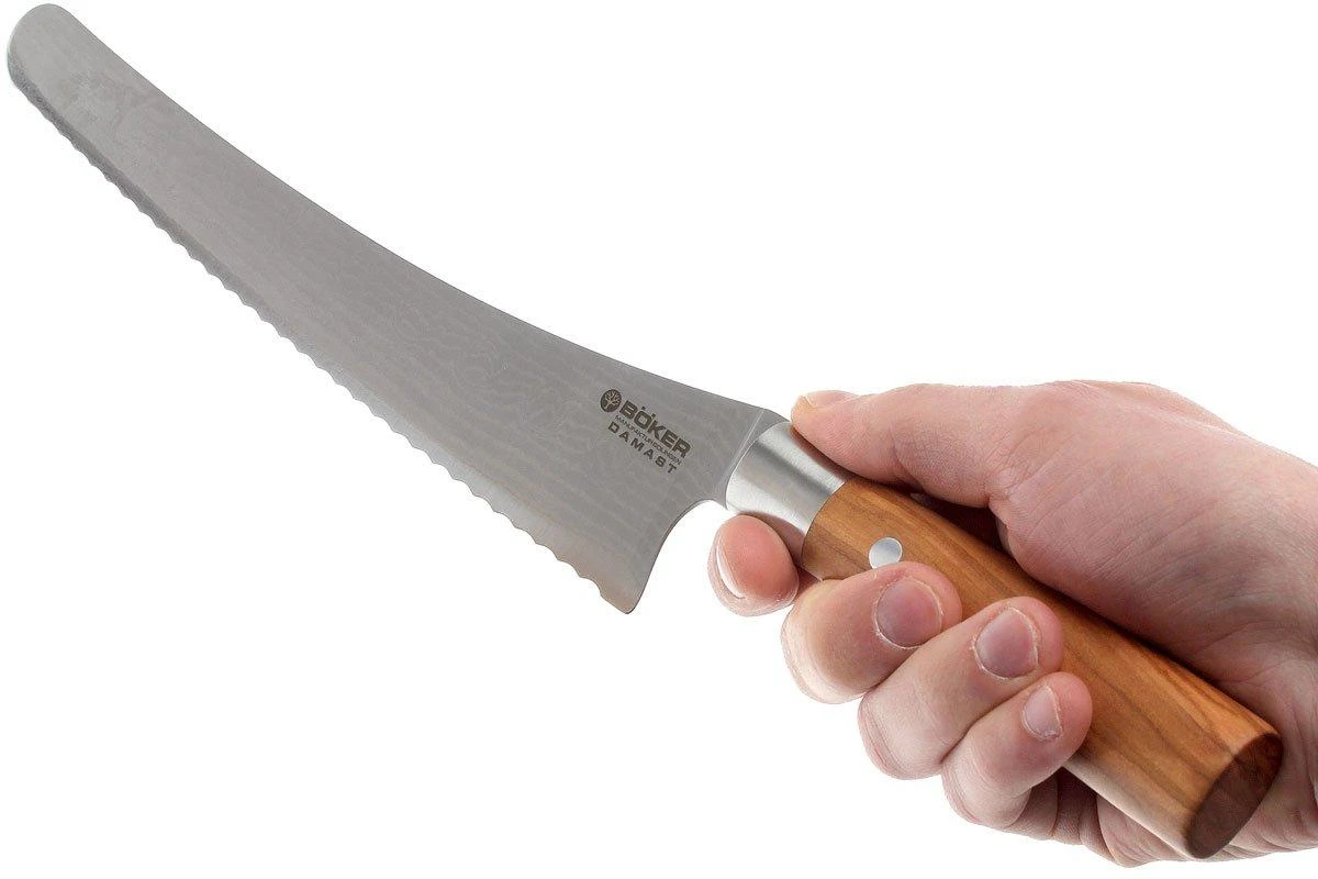 Böker Damast Olive 23,5 Cm Cuchillo De Pan, 130433DAM - Imagen 5