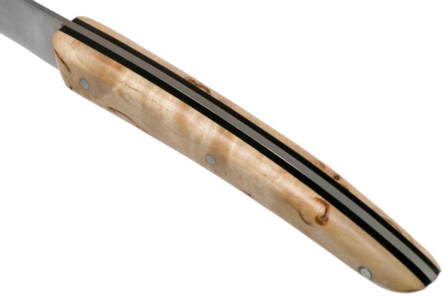 Claude Dozorme Le Thiers Juego De Cuchillos Para Carne 4-piezas, Madera De Abedul Negra - Imagen 5