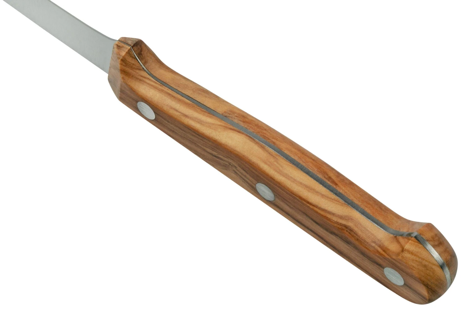 Due Cigni Tuscany 2C765-11OL Cuchillo Para Carne 11 Cm Madera De Olivo - Imagen 4