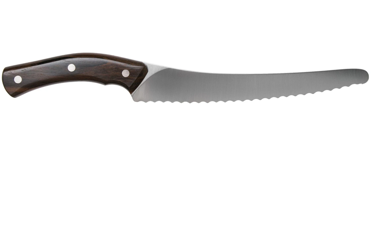 Due Cigni Arne Line Cuchillo Para Pan 23 Cm, Ziricote - Imagen 2