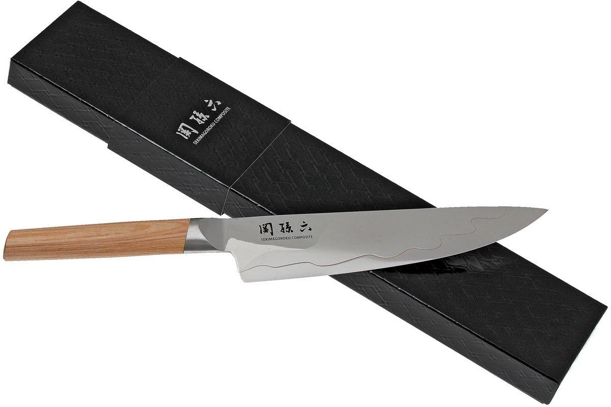 Kai Seki Magoroku Composite Cuchillo De Chef 20 Cm MGC-0406 - Imagen 8