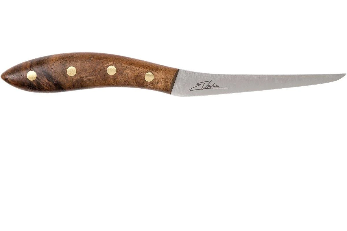 Robert Herder Edwin Vinke's Special Cuchillo Para Fileteartear Flexible 13 Cm Madera De Nogal - Imagen 2