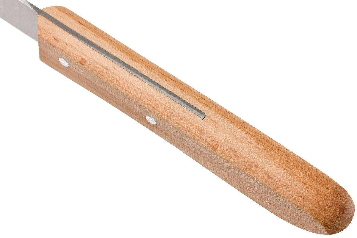 Robert Herder Cuchillo De Pelar Straight Classic, Haya Roja, 9,2 Cm - Imagen 5