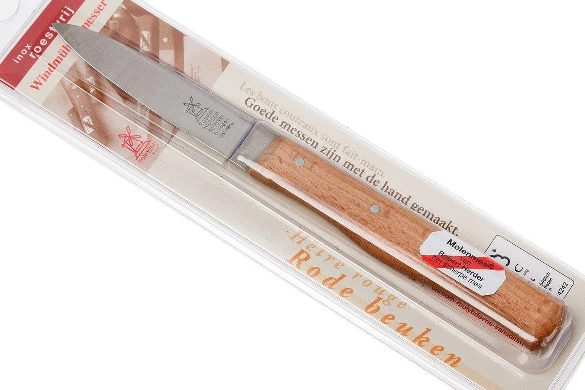 Robert Herder Cuchillo De Pelar 'middle Point', Haya Roja, 8,3 Cm - Imagen 7