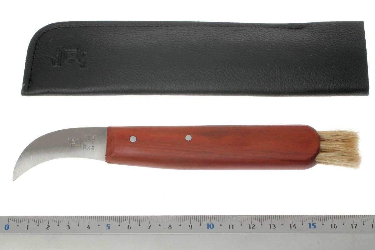 Robert Herder 2209550 Cuchillo De Setas Con Cepillo Inoxidable - Imagen 4