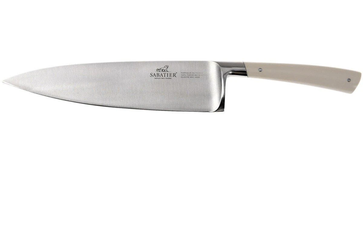Lion Sabatier Edonist Perle Cuchillo De Chef 20 Cm, Blanco, 806581