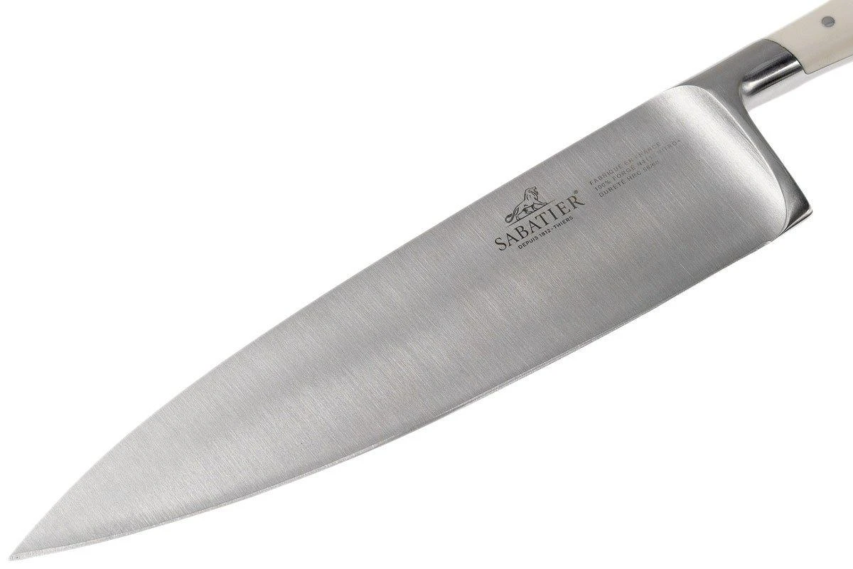 Lion Sabatier Edonist Perle Cuchillo De Chef 20 Cm, Blanco, 806581 - Imagen 3
