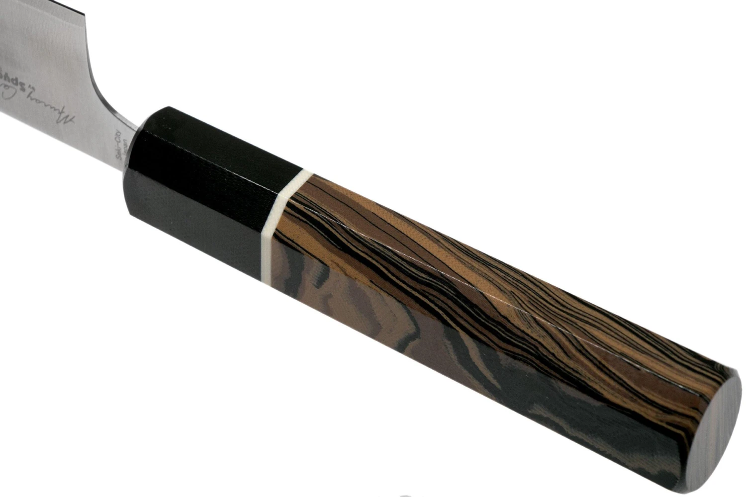 Spyderco Itamae Funayuki Murray Carter Collection, K16GPBNBK - Imagen 4