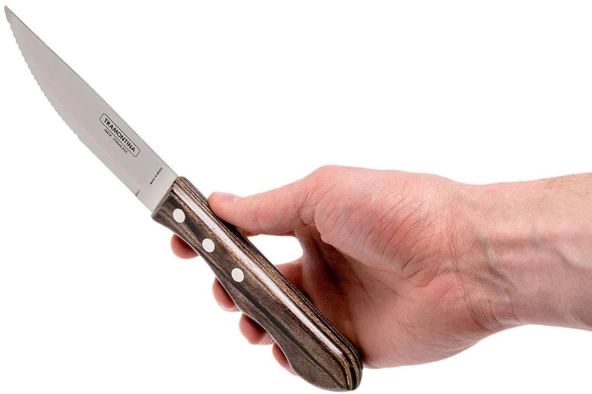 Tramontina Churrasco Jumbo 12-unidades Juego De Cubiertos Para Carne, 29899-239 - Imagen 4