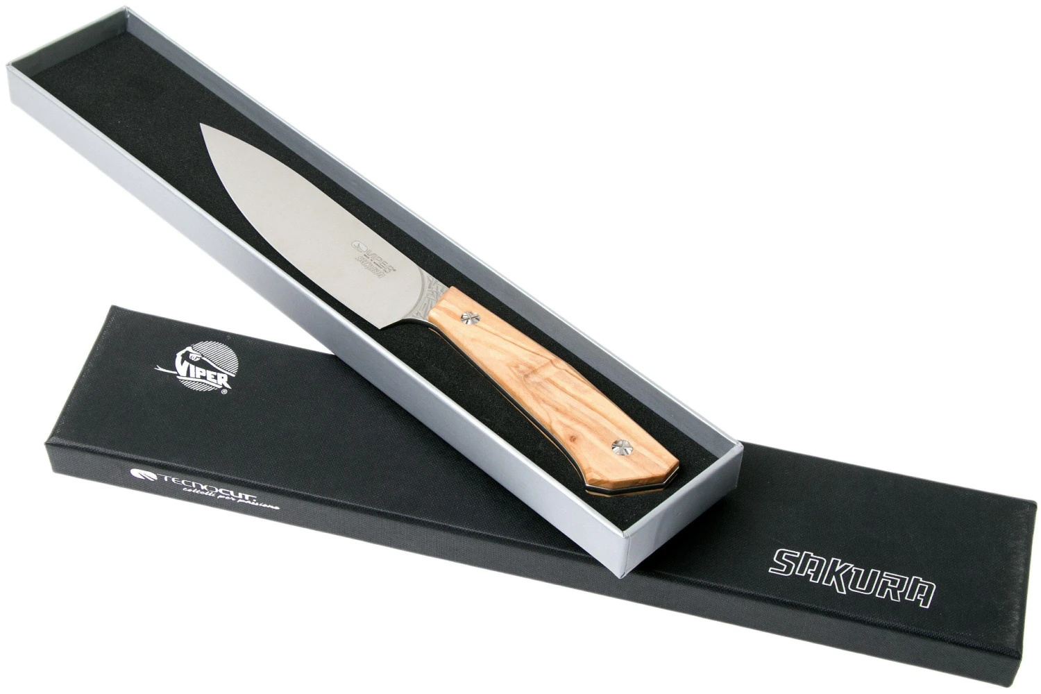 Viper Sakura Cuchillo Para Trinchar 14cm Madera De Olivo, VT7510UL - Imagen 7