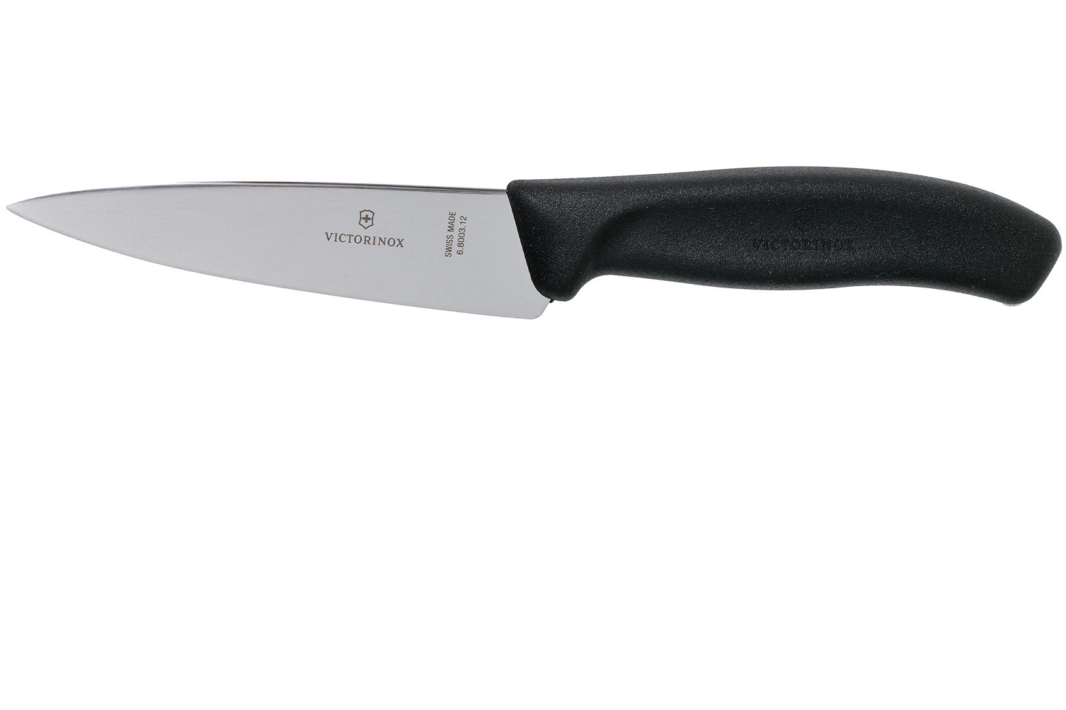 Victorinox SwissClassic 6.8003.12G Cuchillo Pelador 12 Cm, Negro
