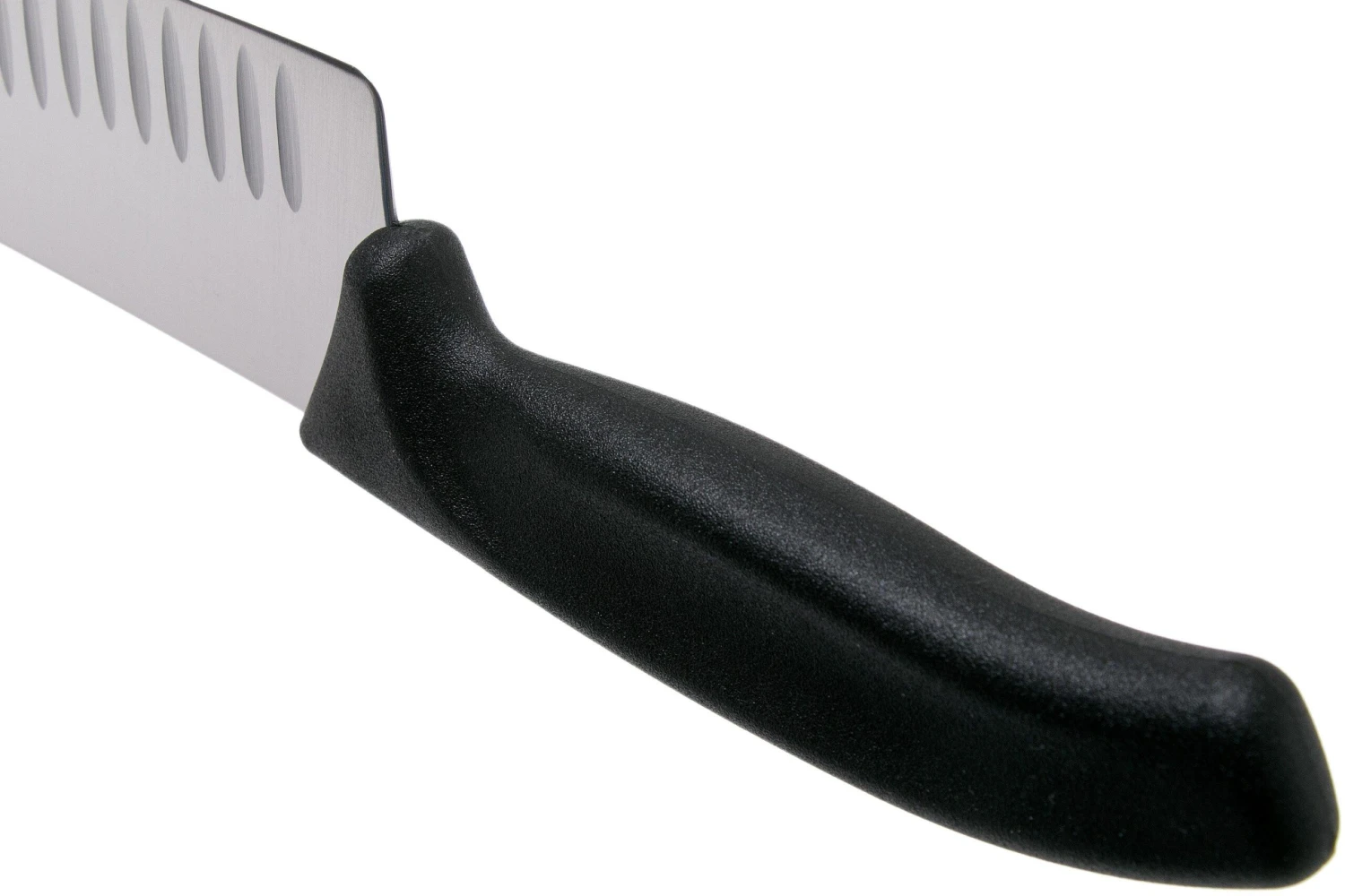 Victorinox SwissClassic 6.8023.25G Cuchillo Para Trinchar Con Hoyuelos 25 Cm, Negro - Imagen 4