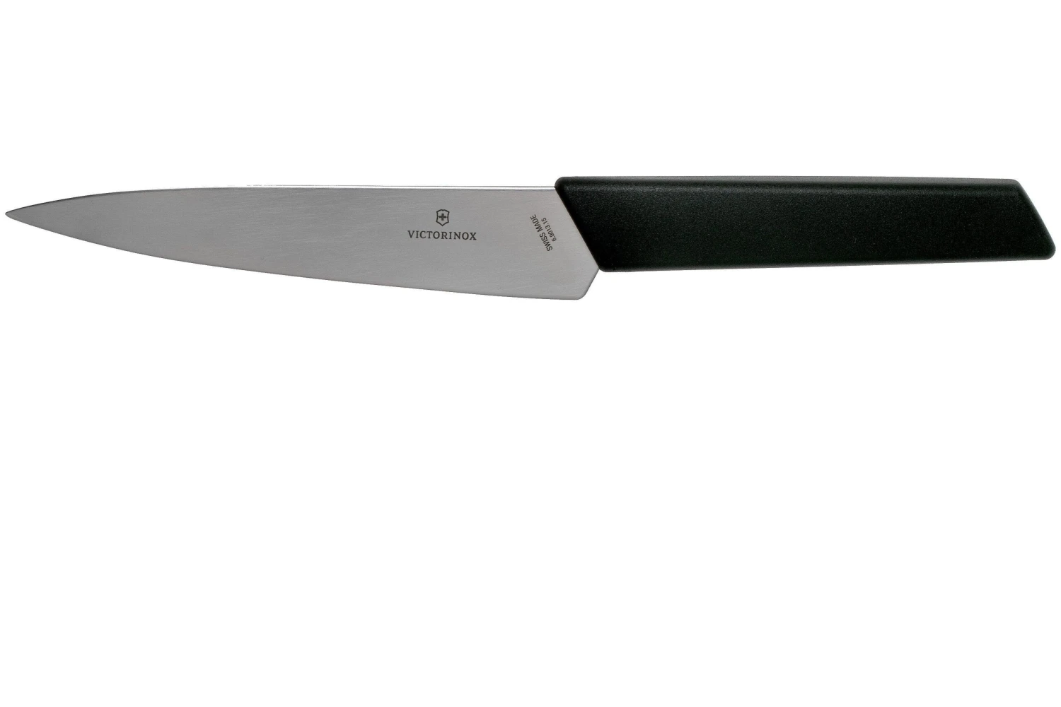 Victorinox Swiss Modern Cuchillo Puntilla 15 Cm, Negro