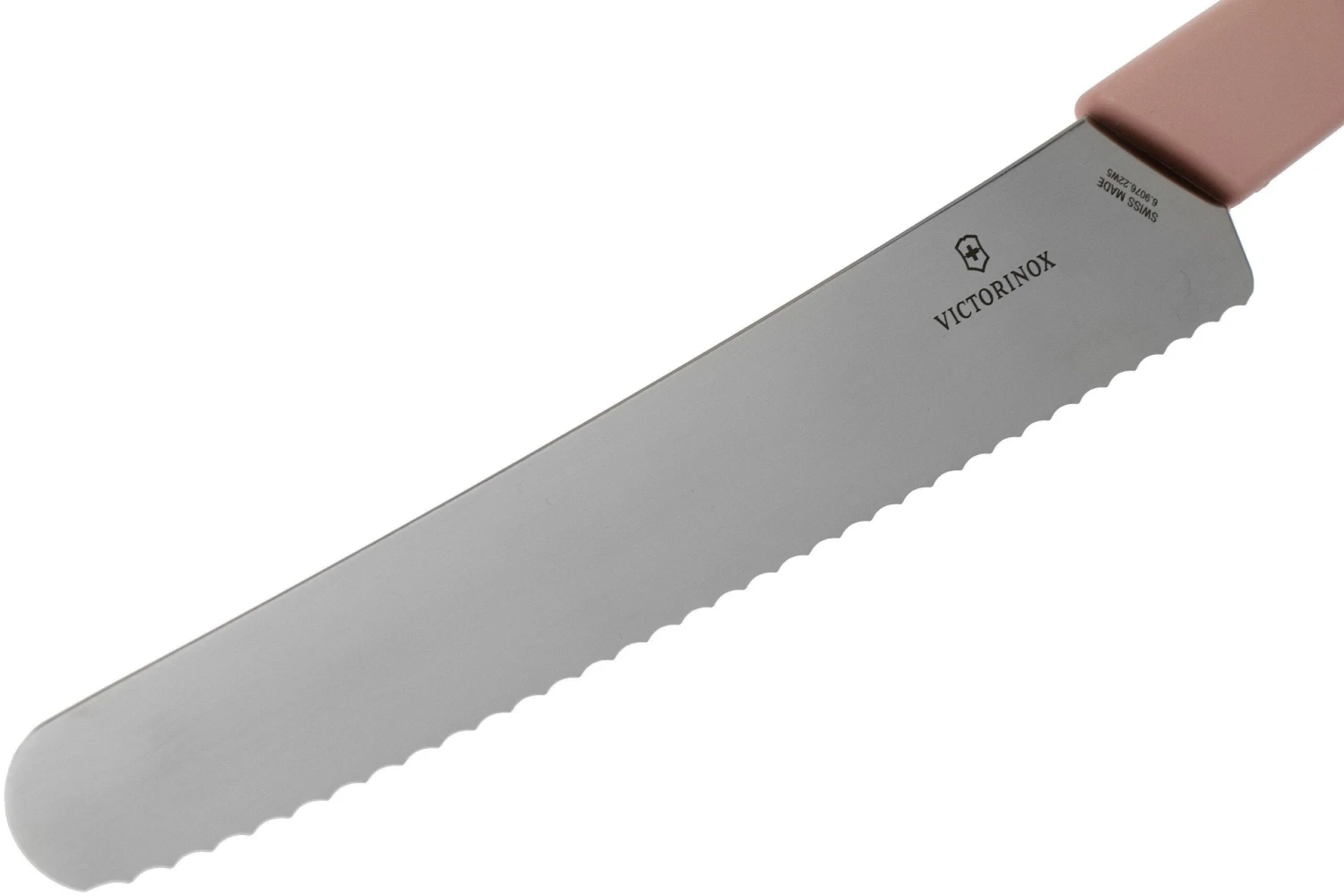 Victorinox Swiss Modern Cuchillo De Pan 22 Cm, Rosa - Imagen 3