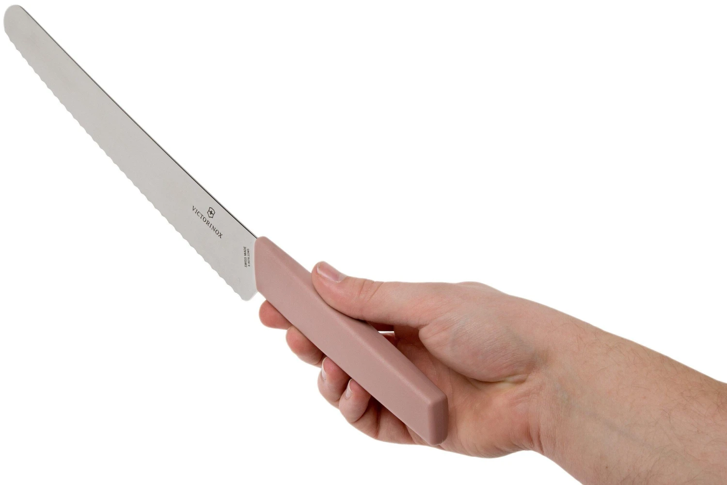 Victorinox Swiss Modern Cuchillo De Pan 22 Cm, Rosa - Imagen 6