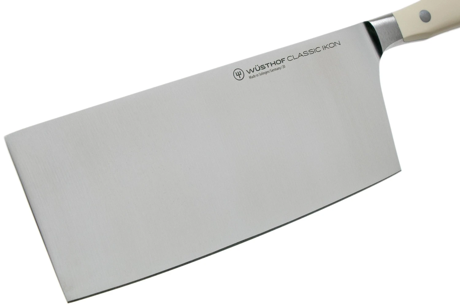 Wüsthof Classic Ikon Cuchillo Cocinero Chino Blanco, 18 Cm, 4673-0-18 - Imagen 3