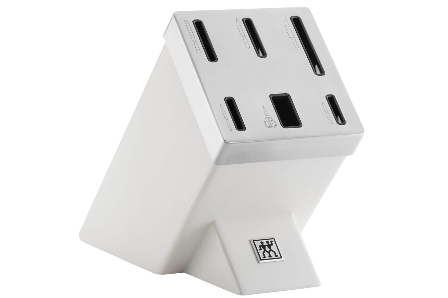 Zwilling All Star 1022776, Juego De 7 Cuchillos Con Bloque, Blanco/plateado - Imagen 4