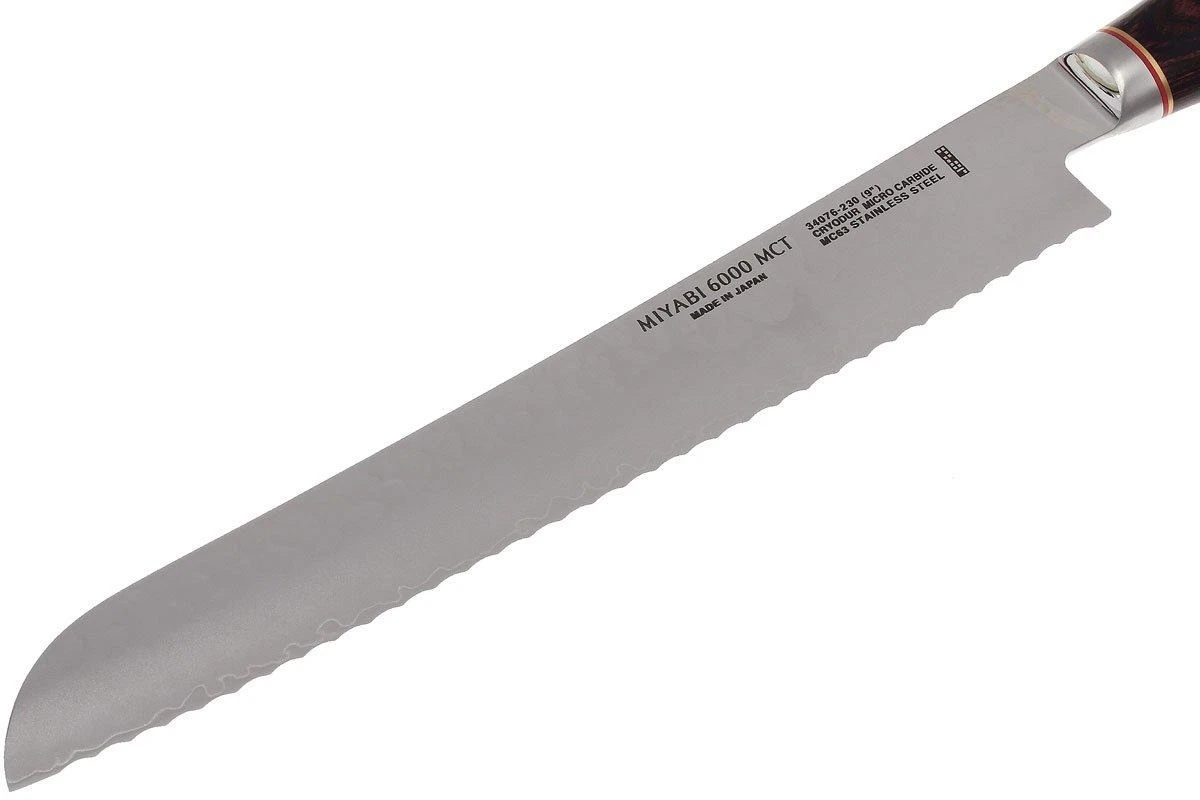 Miyabi 6000MCT Cuchillo De Pan, 23cm, 34076-231 By Zwilling - Imagen 2